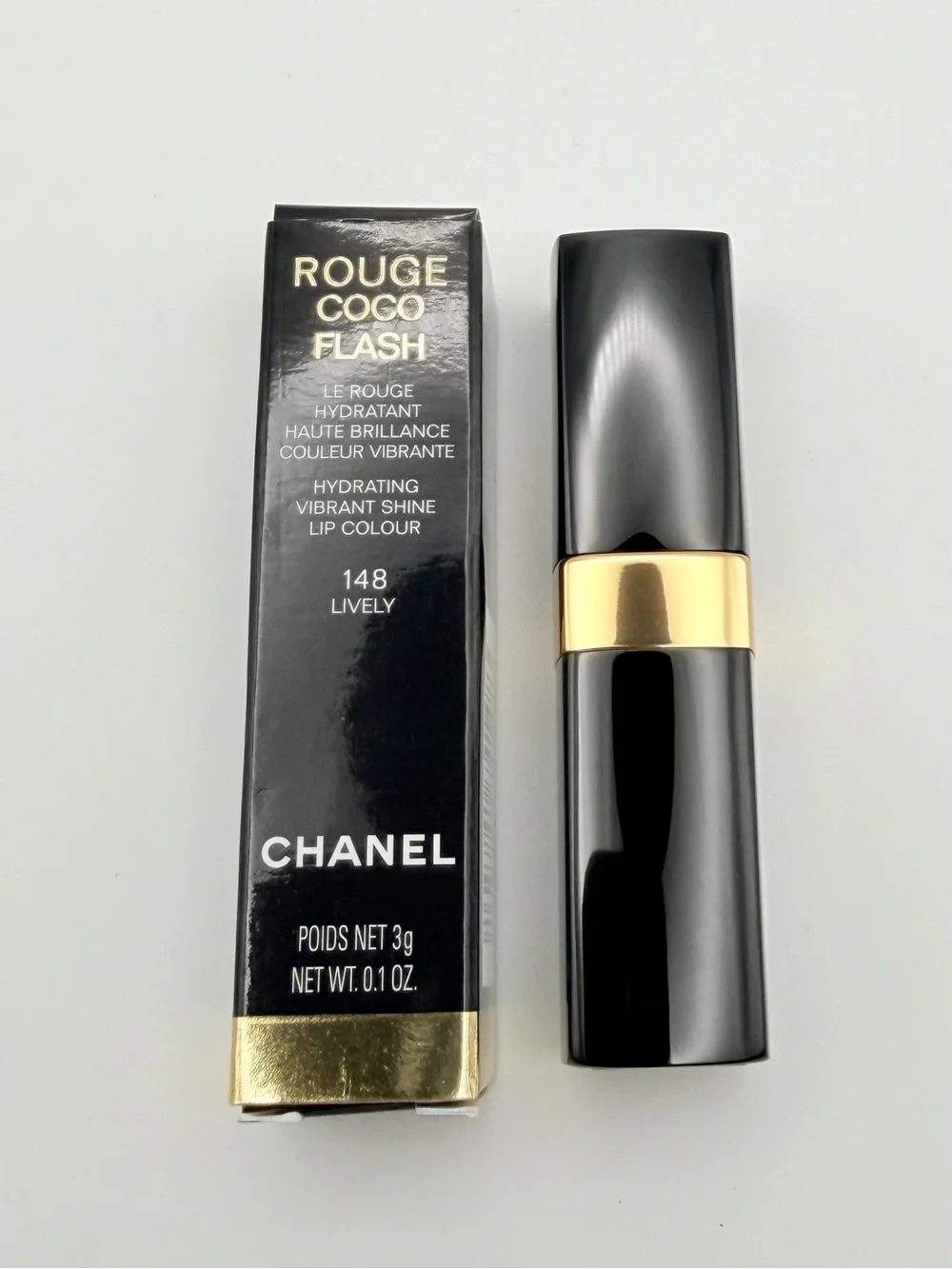 CHANEL Rouge Coco Flash Lipstick 148 Lively – New in Box